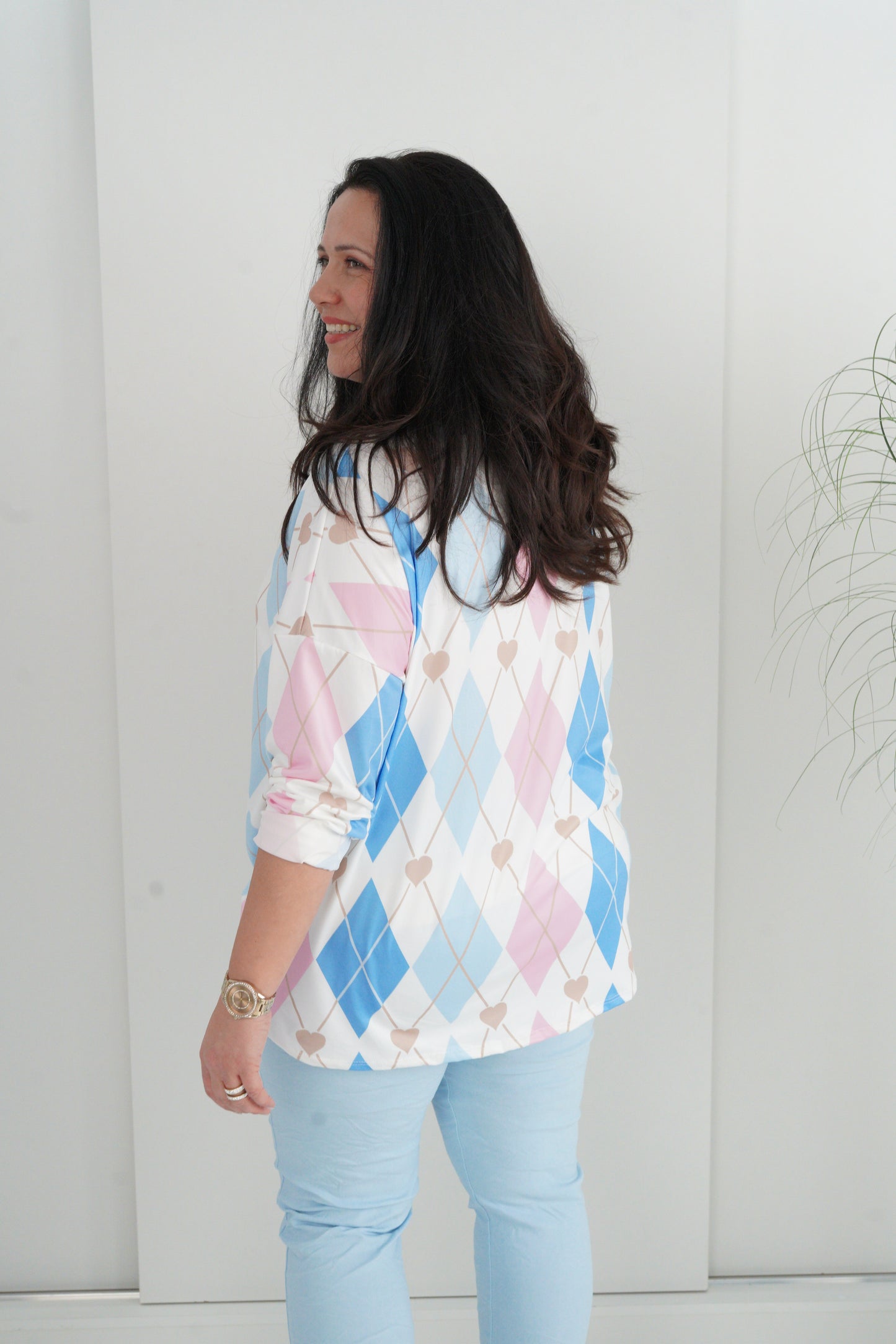 Shirt in Hellblau (42-46)