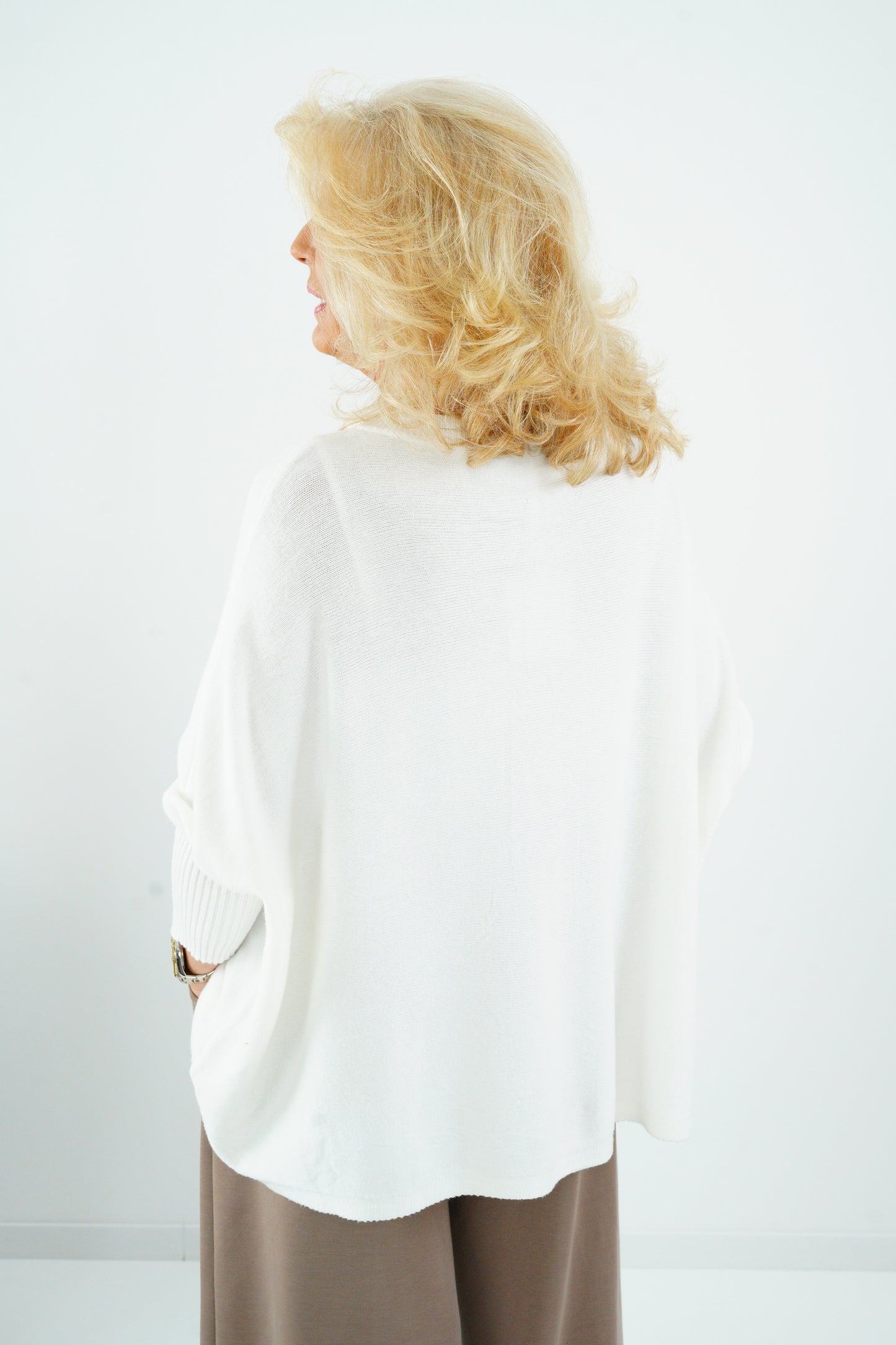 Pullover in Off-White (36-48)