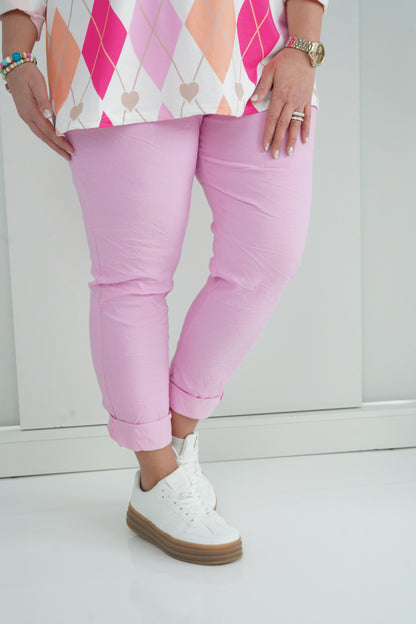 Joggpant in Rosa (42-46+)