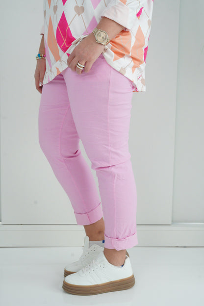 Joggpant in Rosa (42-46+)