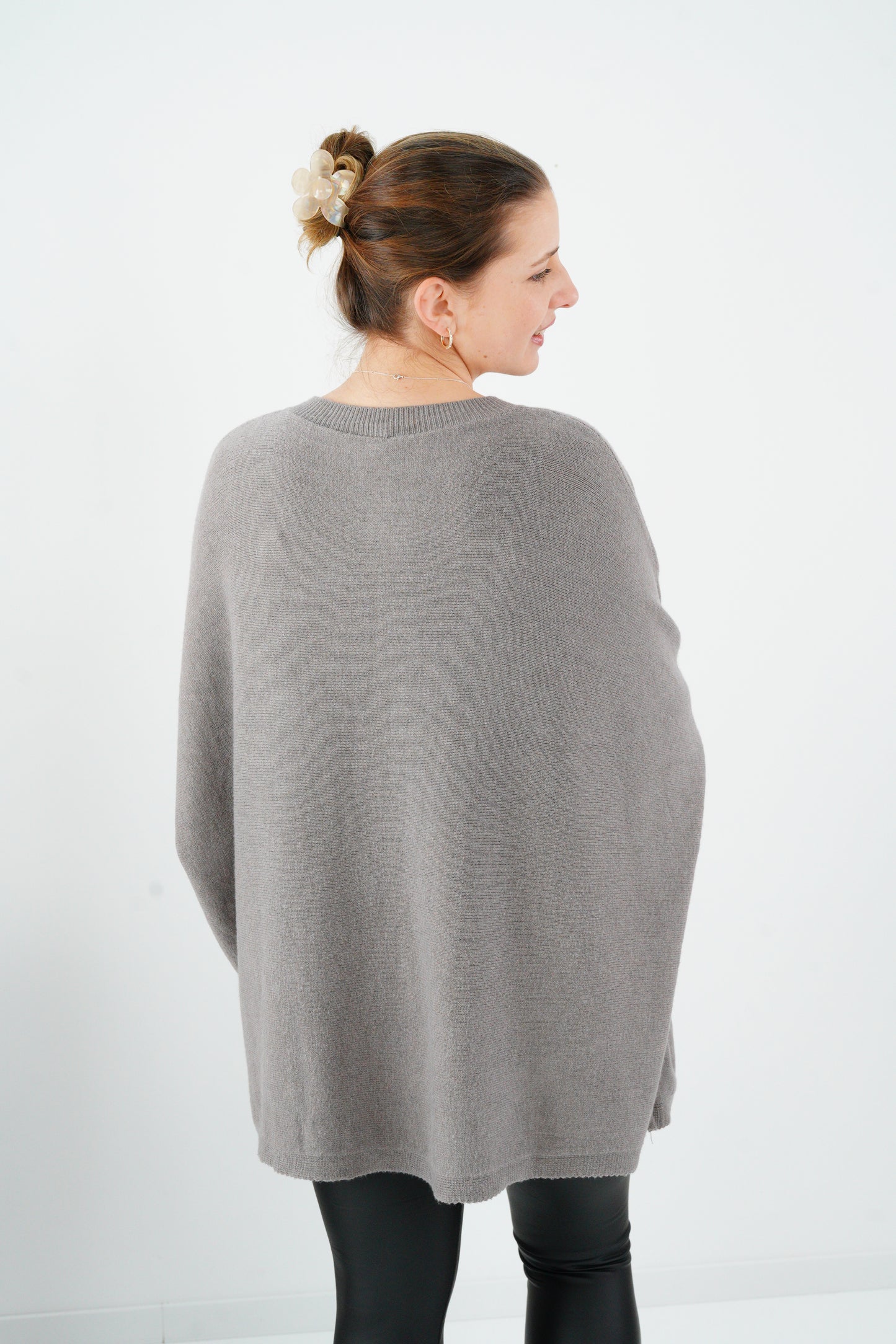 Pullover in Taupe (36-48)