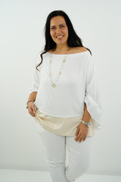 Mousselin-Poncho "Presley" (Onesize 38-46)