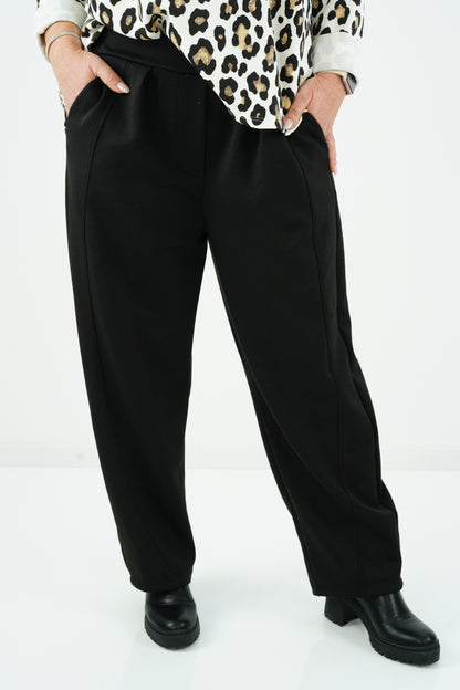 Sweat-Hose in Schwarz (38-44)