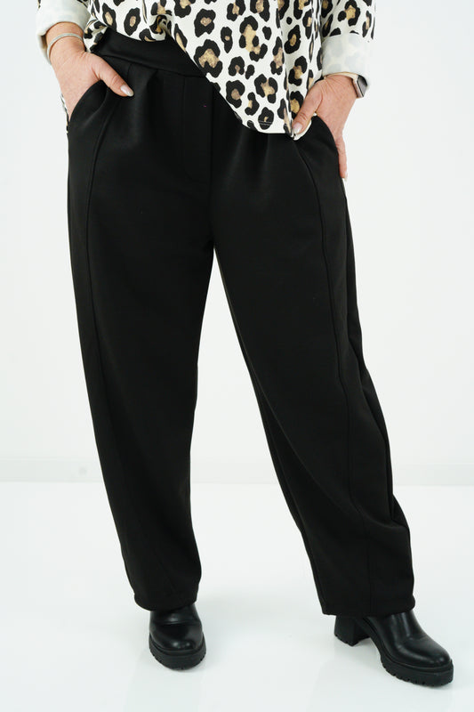 Sweat-Hose in Schwarz (38-44)