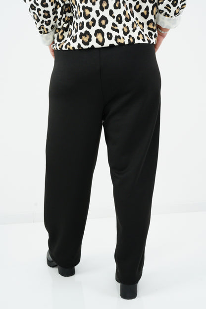 Sweat-Hose in Schwarz (38-44)