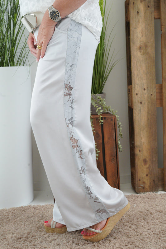Hose in Silber-Grau (38-42)