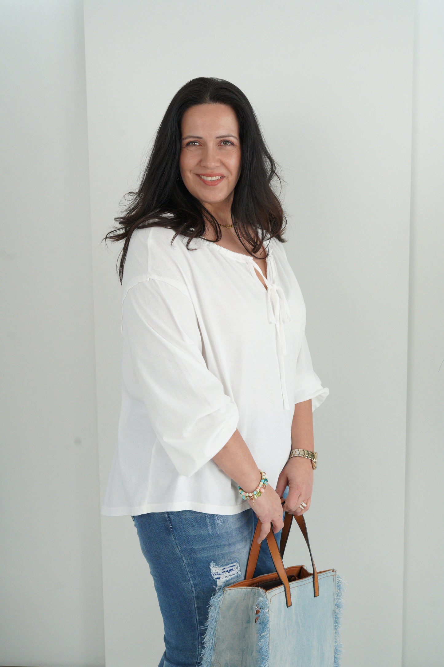 Shirt in Weiß (38-44)