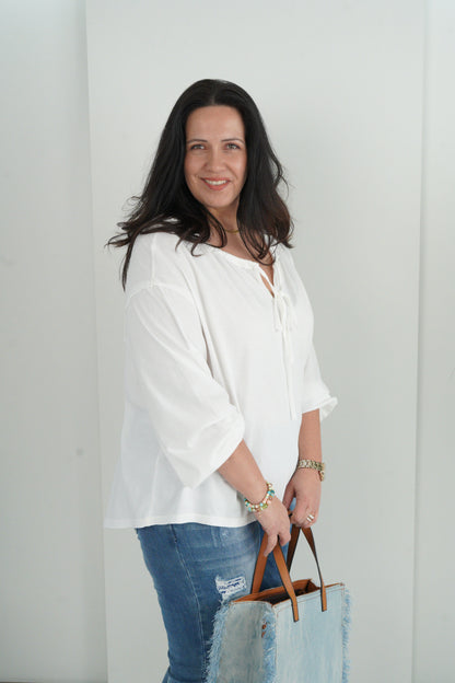 Shirt in Weiß (38-44)