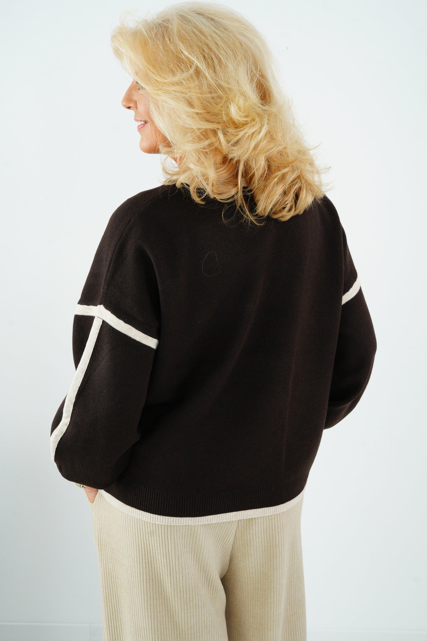 Pullover in Chocolate (38-44)