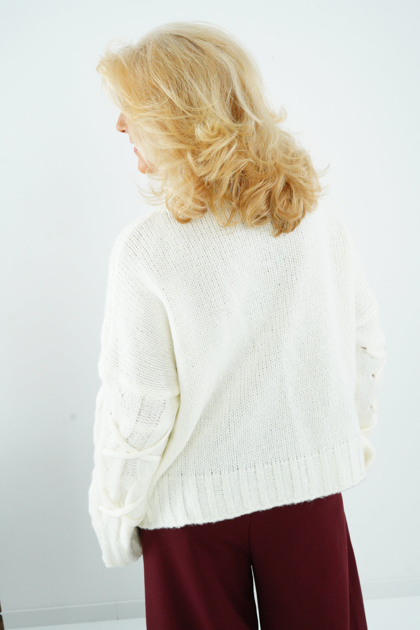 Pullover in Ecru (38-44)