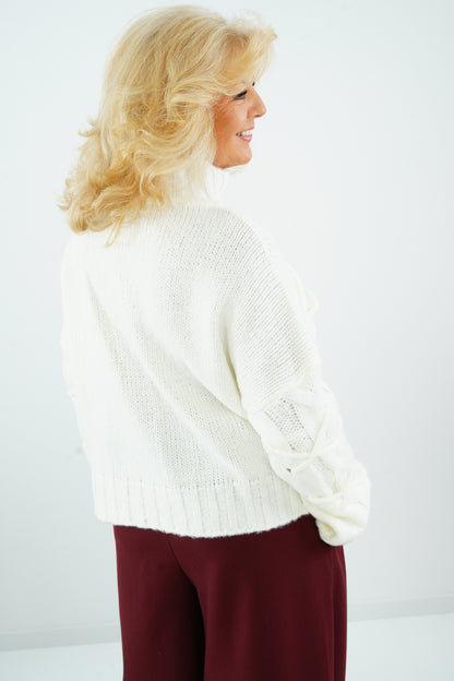 Pullover in Ecru (38-44)