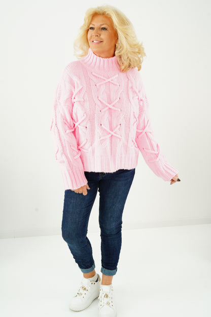 Pullover in Candyrosa (38-44)