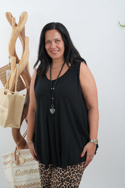 Top in Schwarz (42-46)