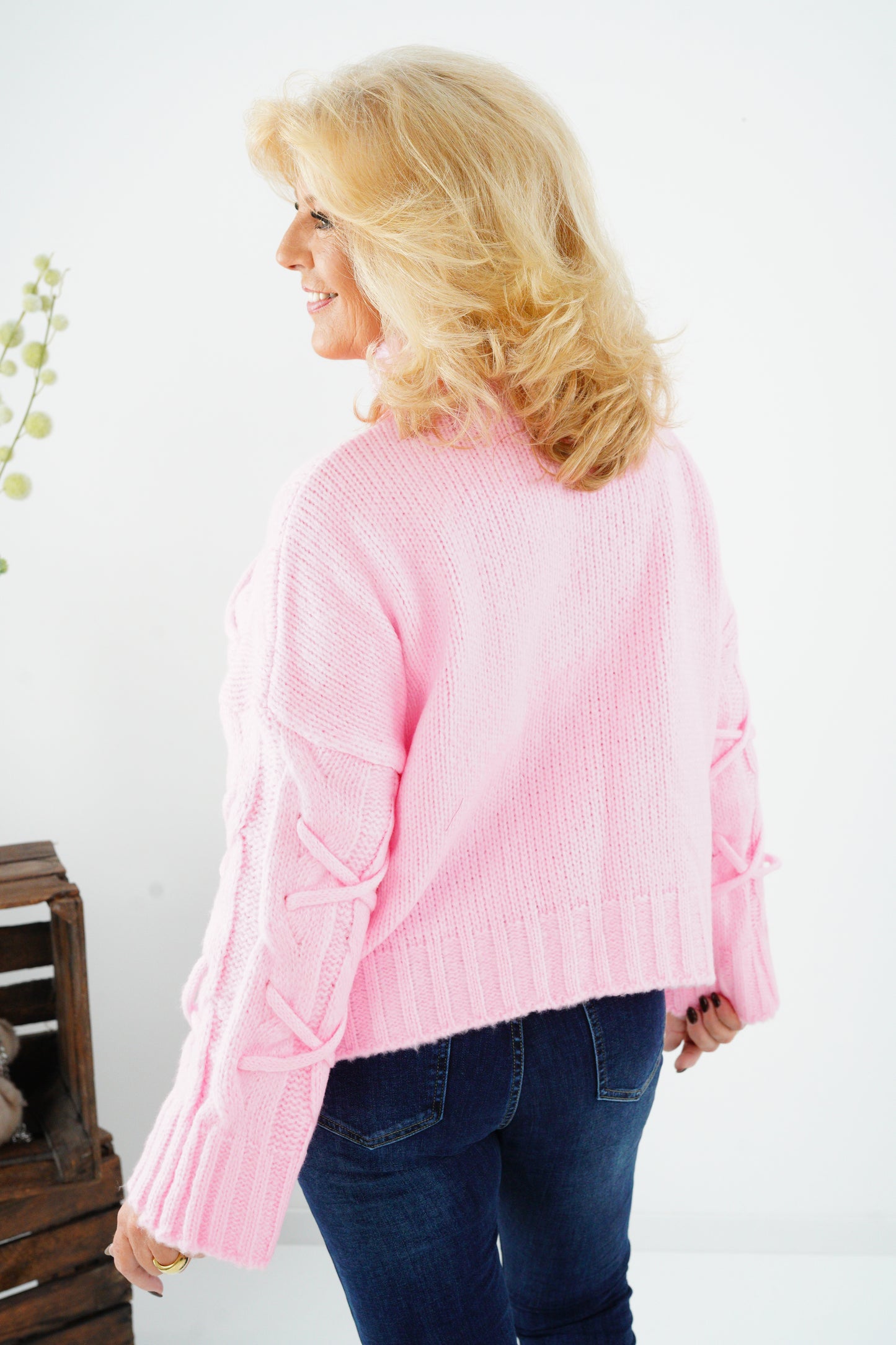 Pullover in Candyrosa (38-44)