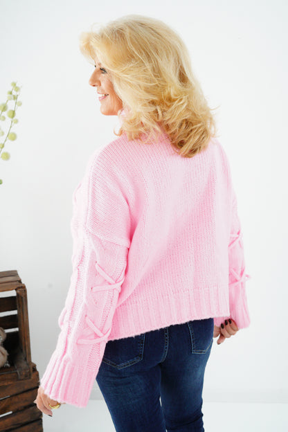 Pullover in Candyrosa (38-44)
