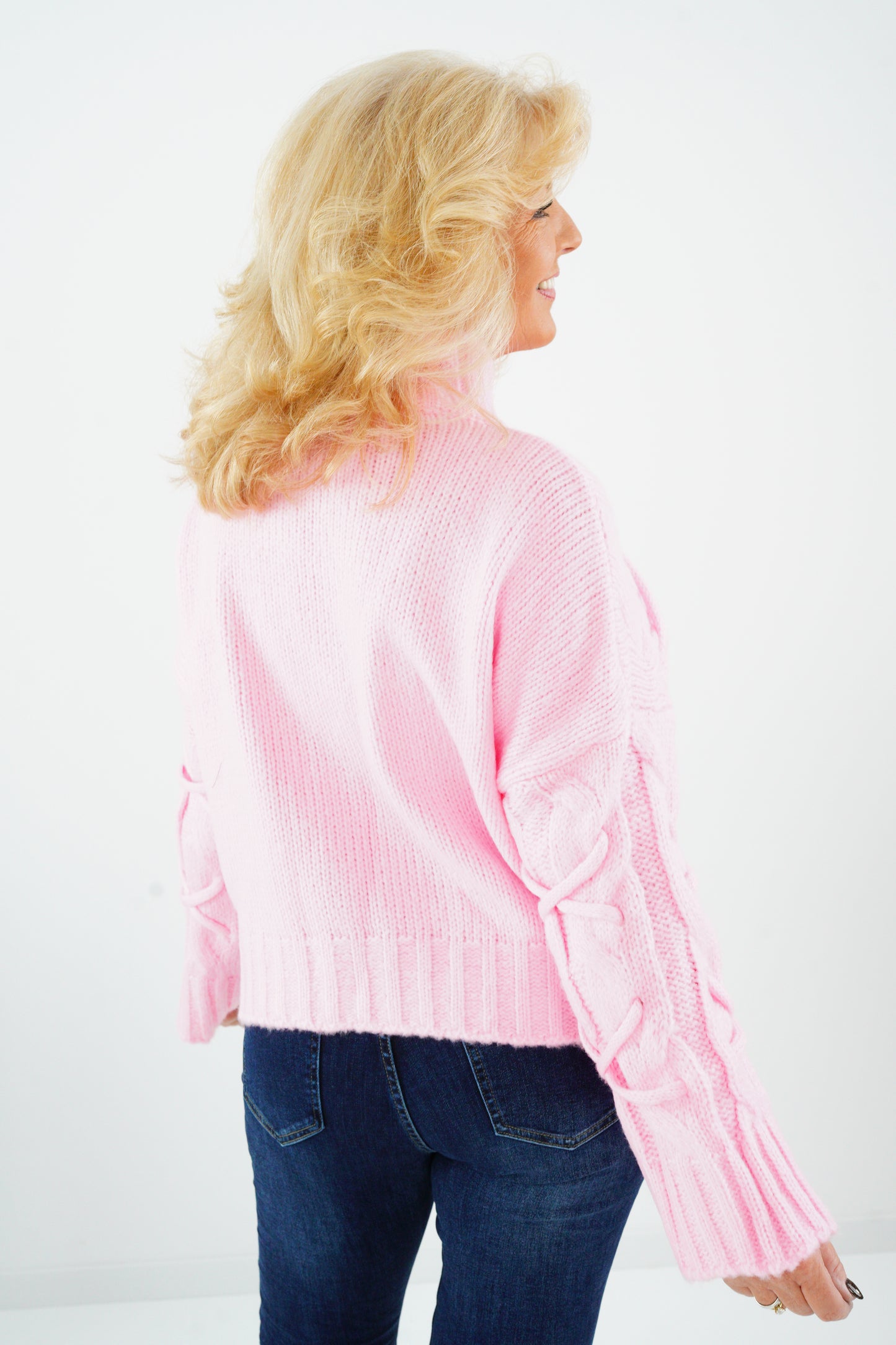 Pullover in Candyrosa (38-44)