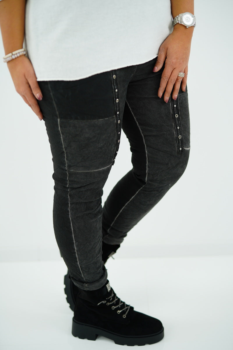 Joggpant "Carina" (38-42+) anthrazit