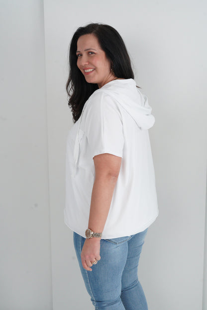 T-Shirt in Weiß (40-44)