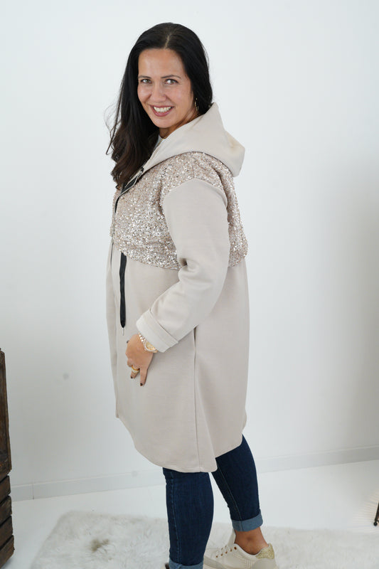 Jacke in Beige (40-44)