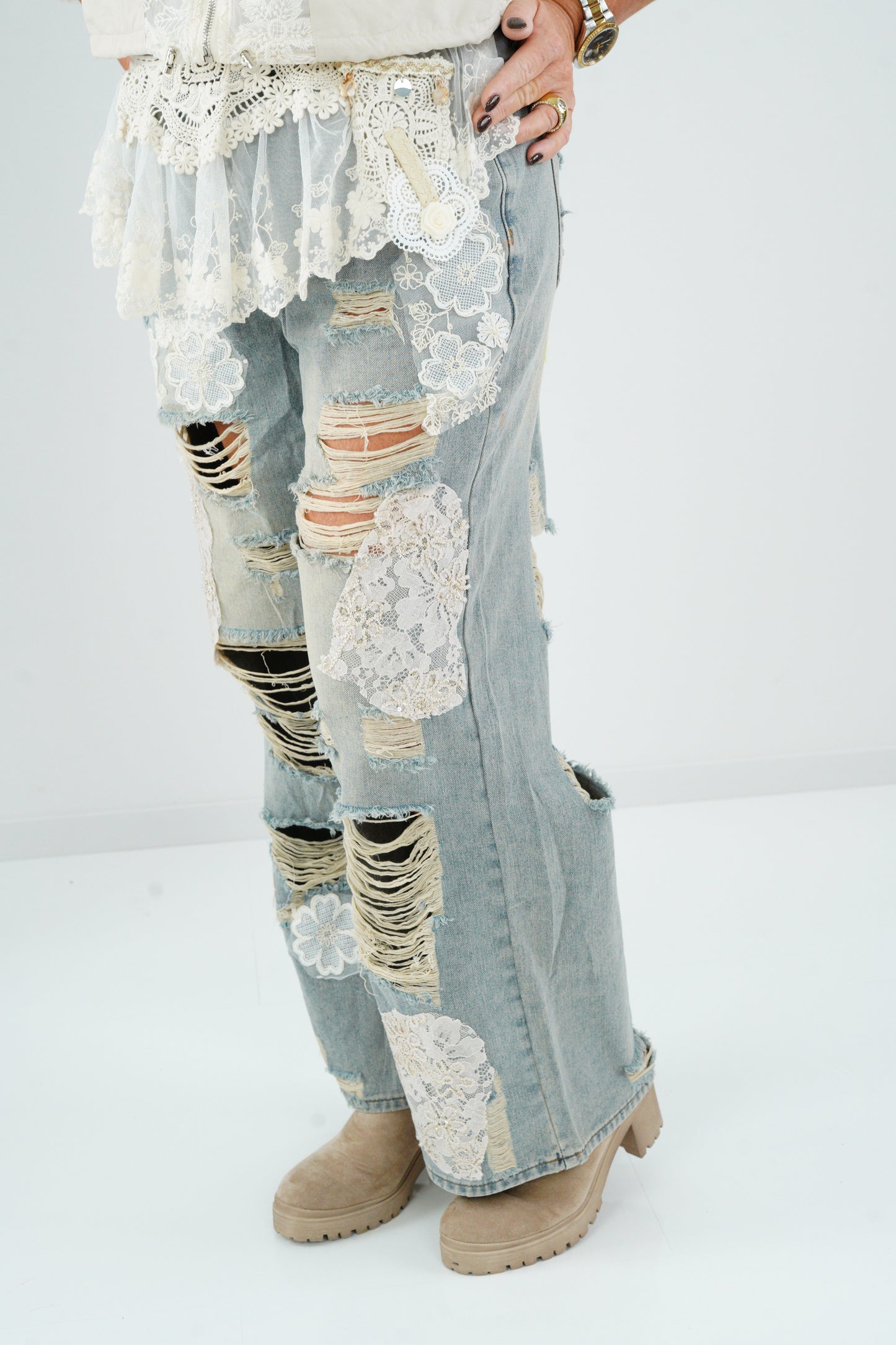 Marlene Jeans in Blue Stone (M,L,XL)