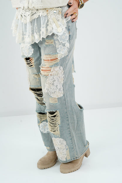 Marlene Jeans in Blue Stone (M,L,XL)