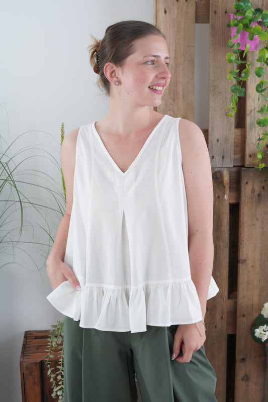 Top in Weiß (38-42)