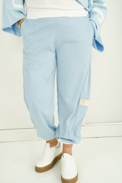 Joggpant in Hellblau (38-42)