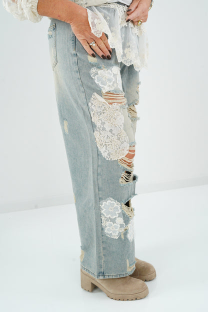 Marlene Jeans in Blue Stone (M,L,XL)