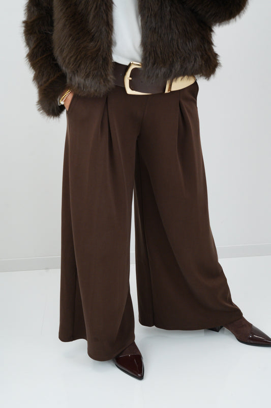 Marlene Hose in Chocolate (38-42)