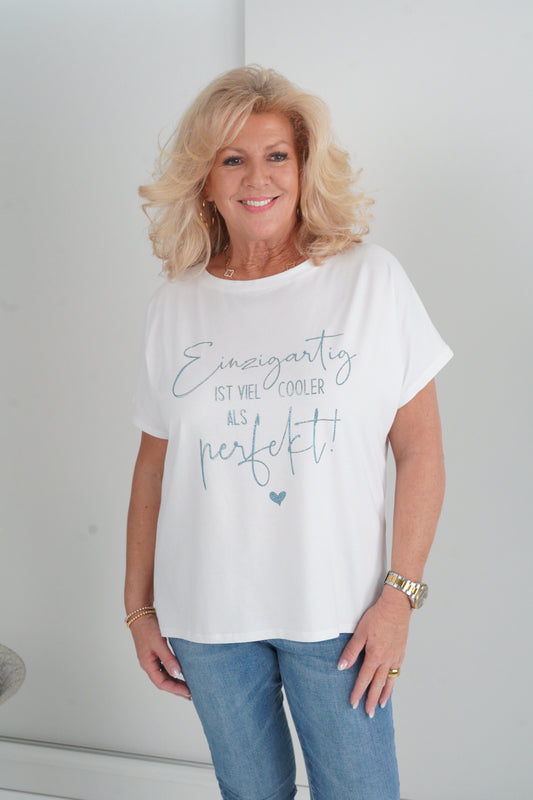 T-Shirt in Weiß (38-44)