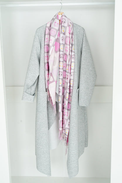 Komplett Outfit Schal-Shirt-Jacke & Joggpant (42-44+)