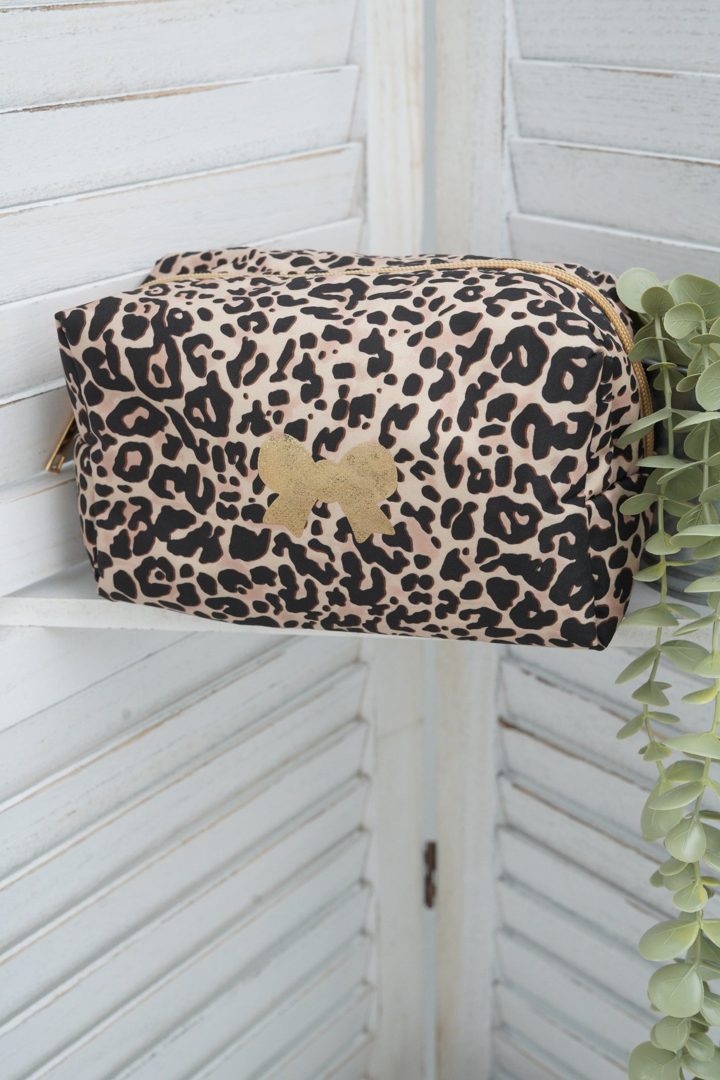 Kleine Tasche in Leo-Schwarz