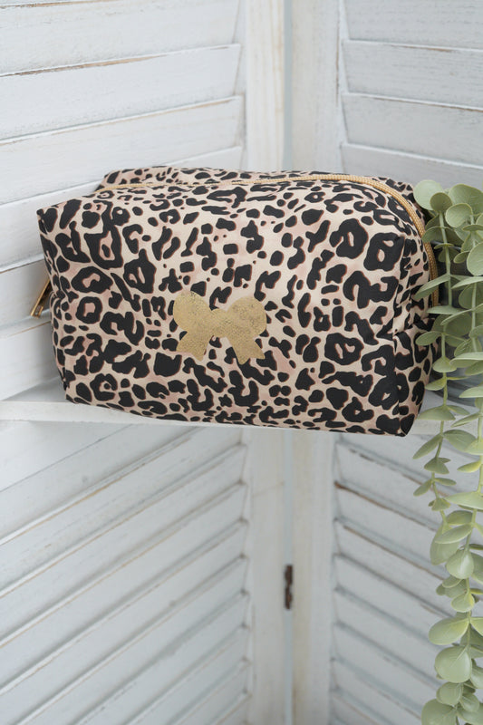 Kleine Tasche in Leo-Schwarz