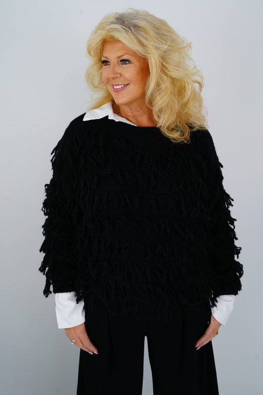 Pullover in Schwarz (38-42)