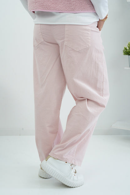 Hose in zartem Rosa (38-42)