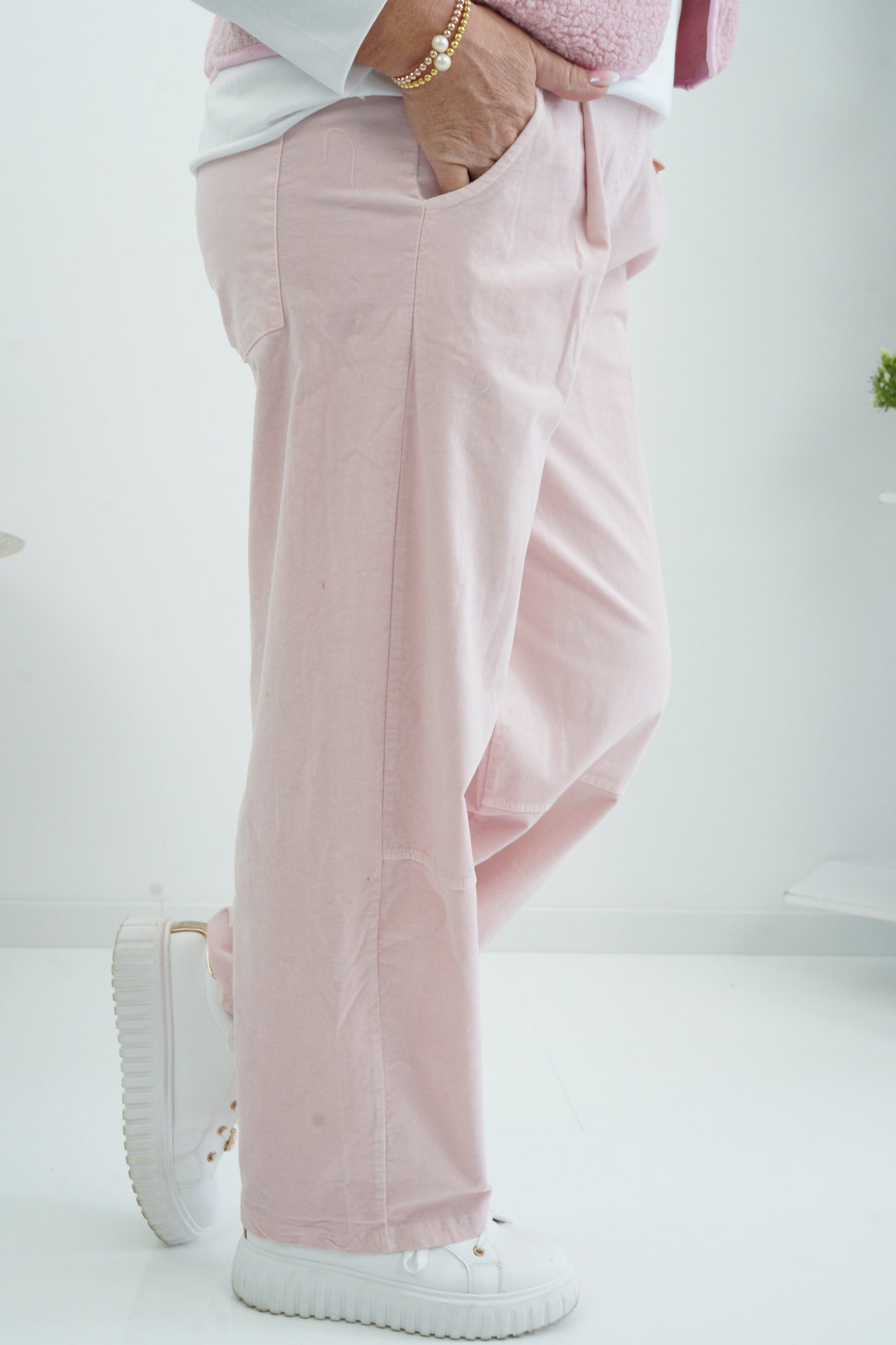 Hose in zartem Rosa (38-42)