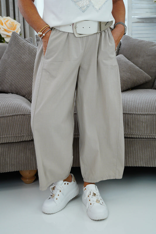 Ballonhose in Beige (38-42)