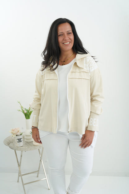 Stillvolle Jacke in Beige (40-44+)