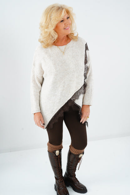 Pullover in Beige (40-44)