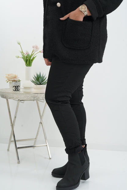 Joggpant in Schwarz (42-46)