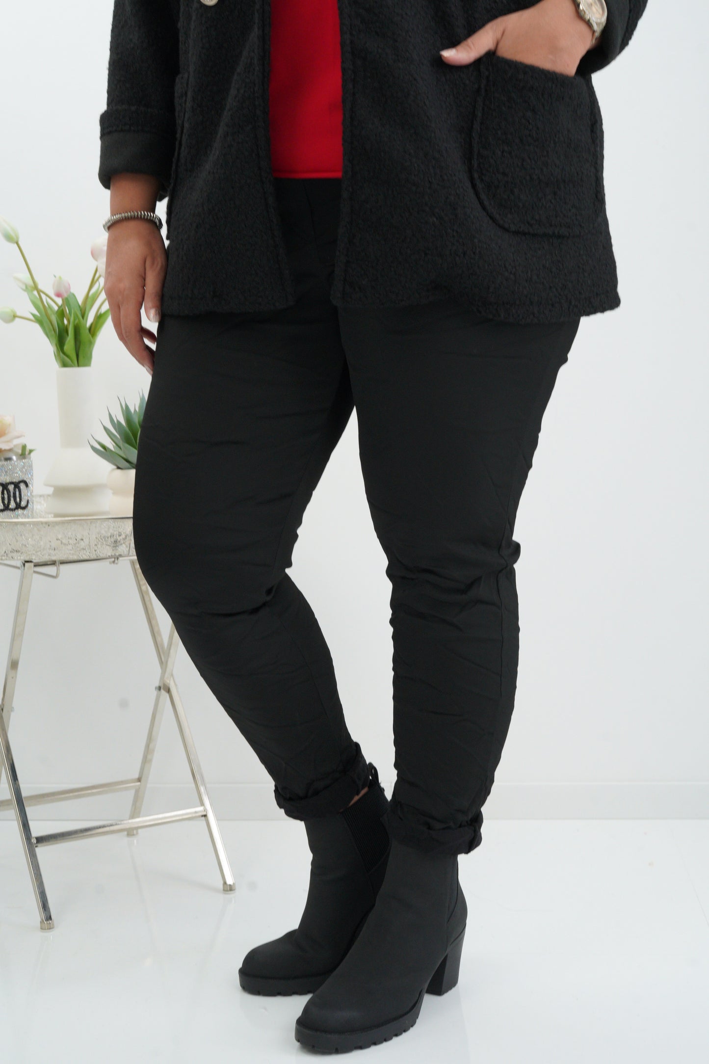 Joggpant in Schwarz (42-46)