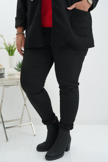Joggpant in Schwarz (42-46)