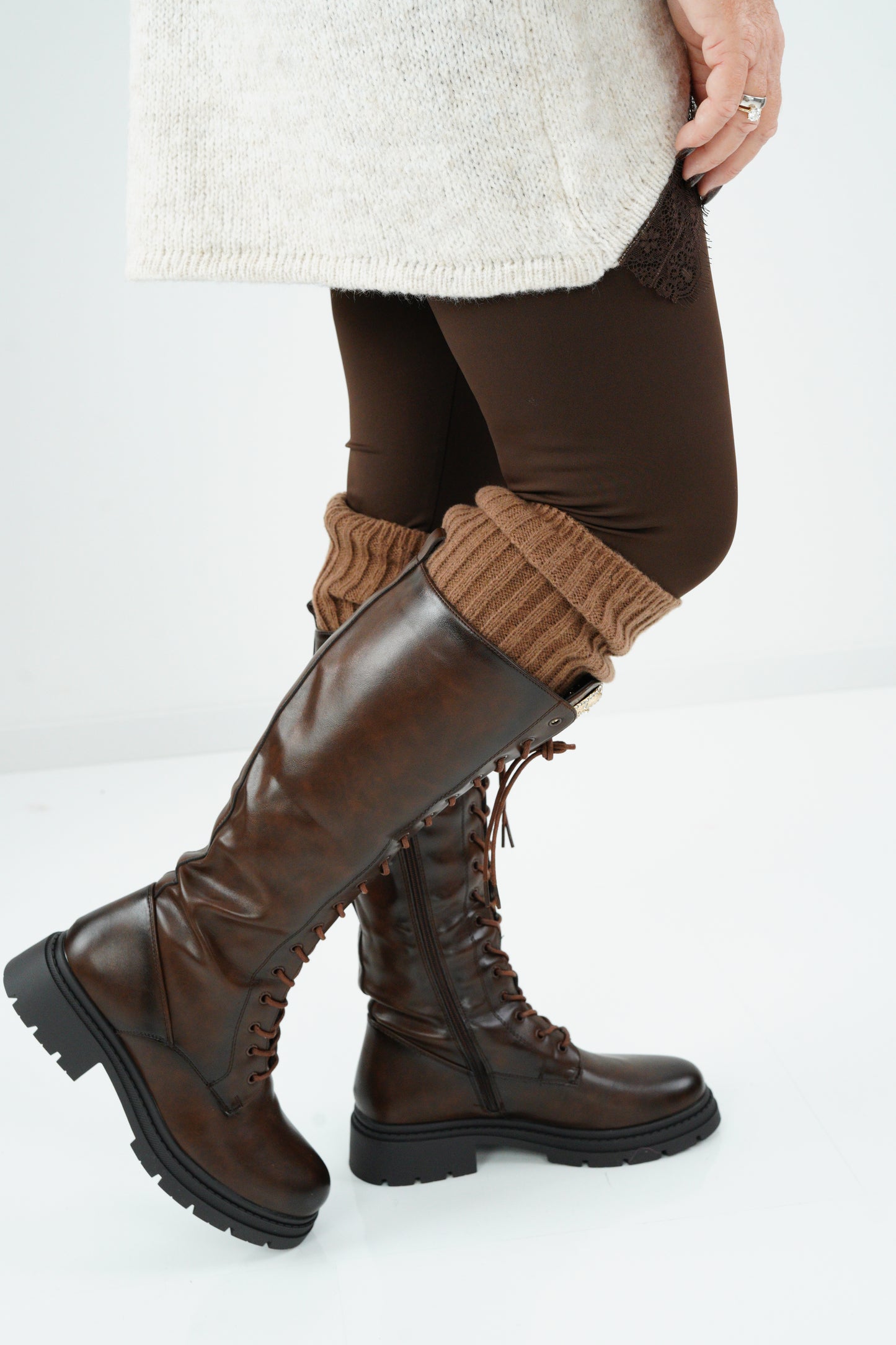 Leggings in Chocolate (XL-XXL)