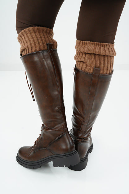 Stulpen in Chocolate (Onesize)