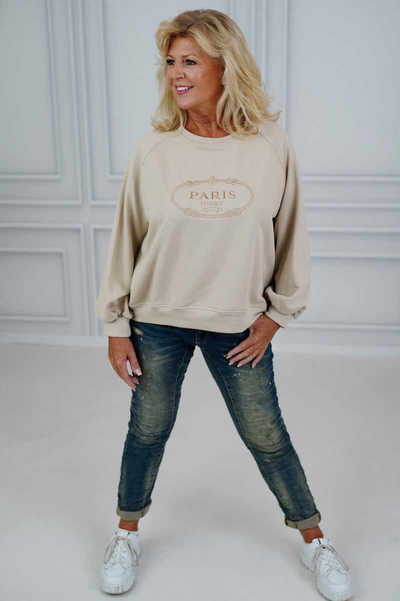 Sweatshirt "Paris" (38-42+)