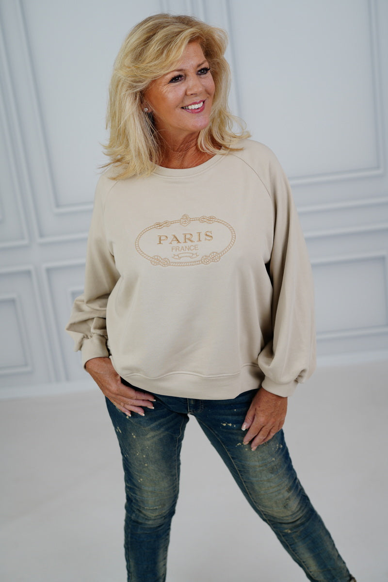 Sweatshirt "Paris" (38-42+)