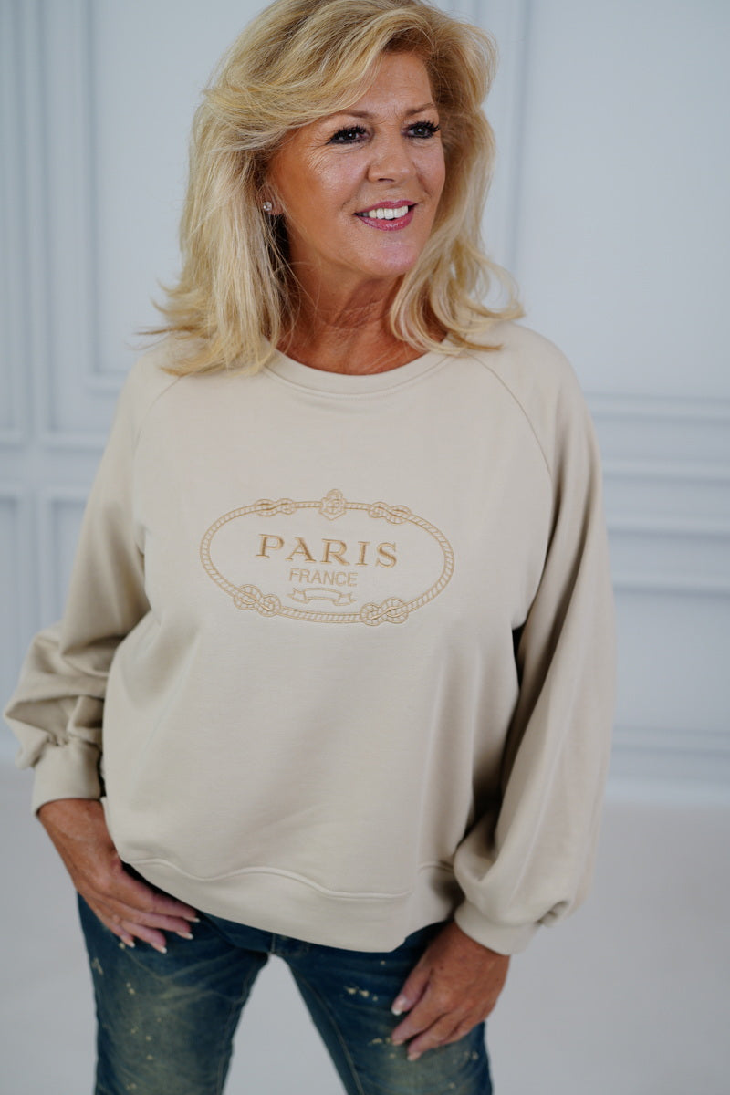 Sweatshirt "Paris" (38-42+)