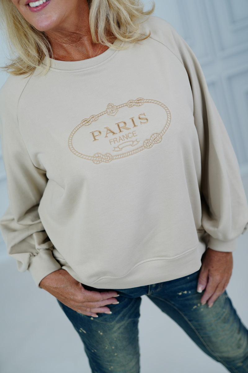 Sweatshirt "Paris" (38-42+)