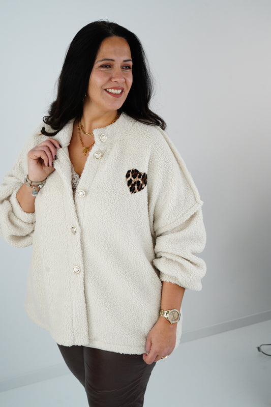 Jacke in Beige (42-46)