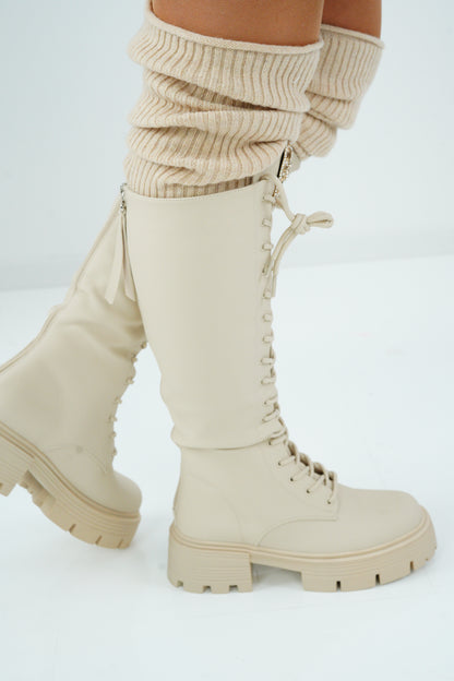 Stulpen in Beige (Onesize)